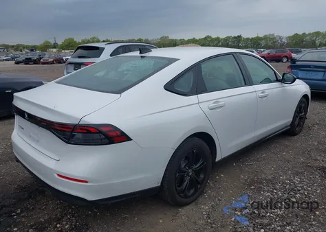 2025 Honda Accord Se from USA, damaged, VIN 1HGCY1F42SA012946